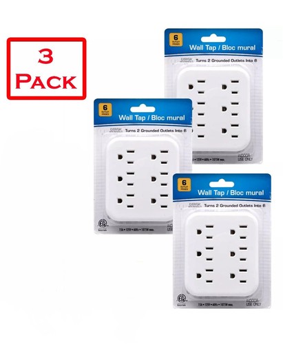 Pack white outlet wall - 3,