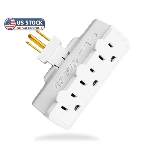 Outlets prong swivel wall - outlets, 3-prong