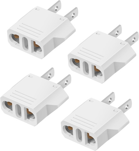 Pack european us plug - european,