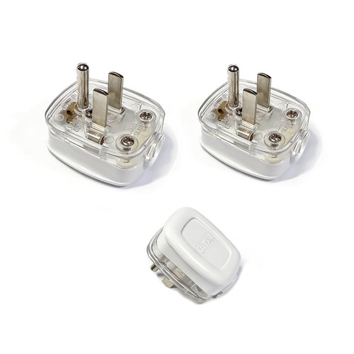 Right angle plug - angle, flat