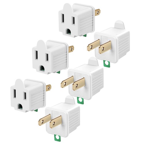 Pack 3 prong outlet - pack, 2