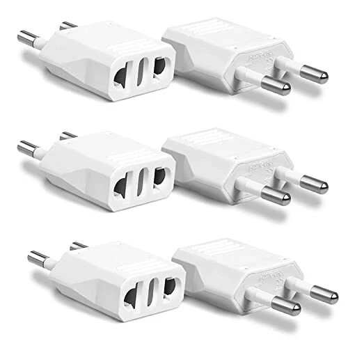 6pcs european travel - european, plug