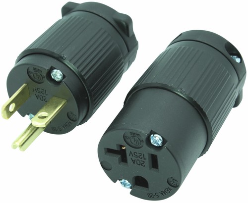 Male female plug - 5-20,